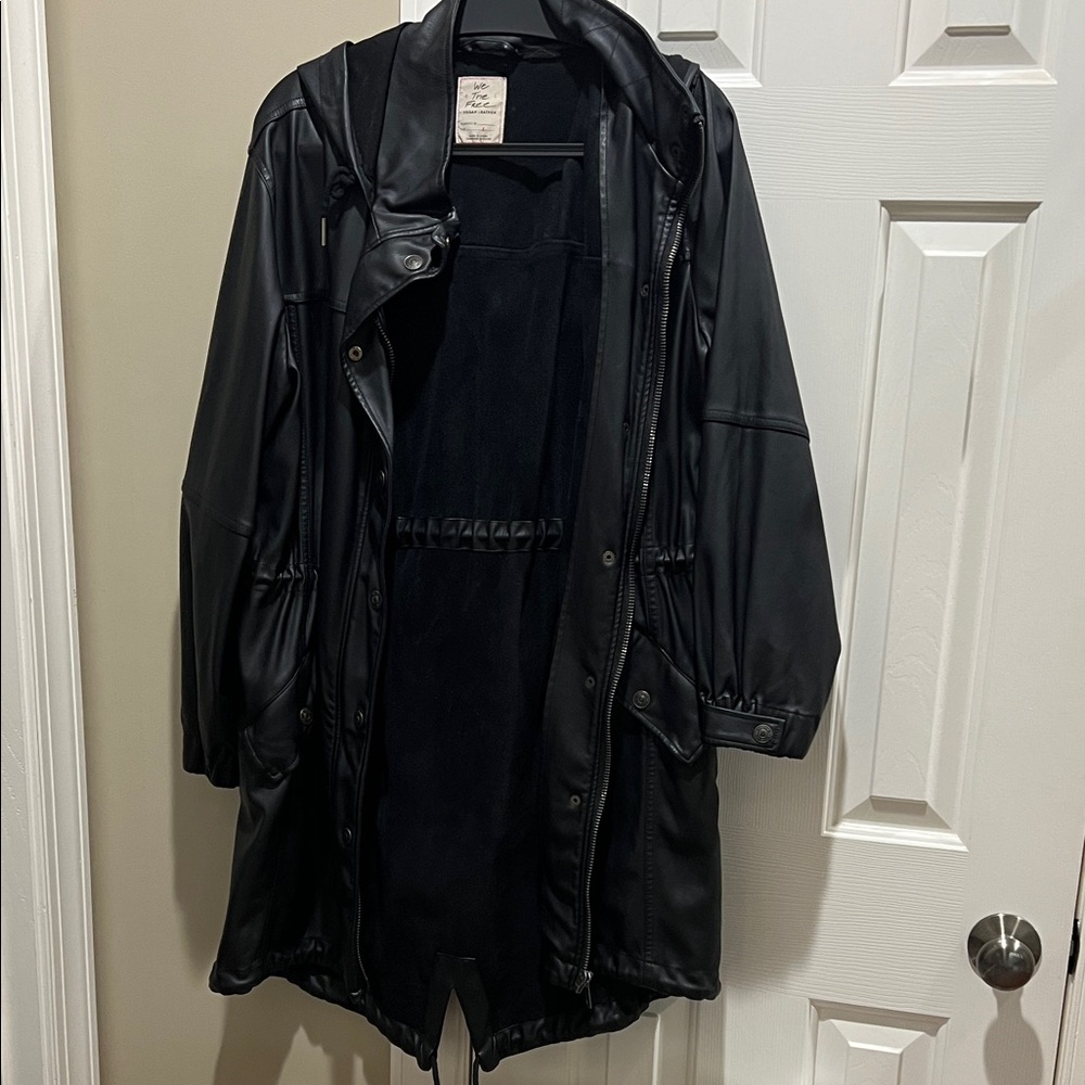 We The Free Vegan Leather Jacket